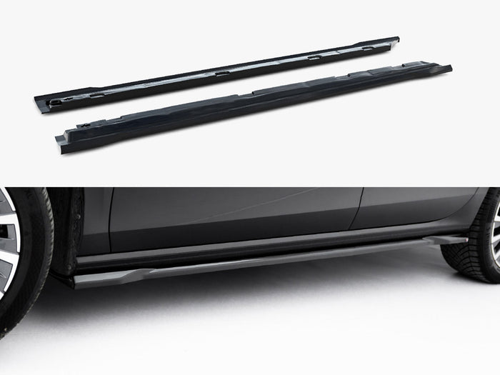 Side Skirts Diffusers V.1 Skoda Superb Mk4 - Maxton Design