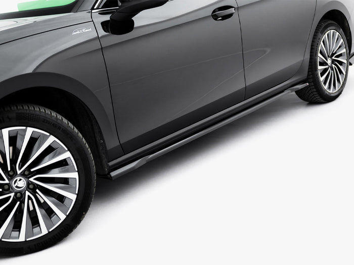 Side Skirts Diffusers V.1 Skoda Superb Mk4 - Maxton Design