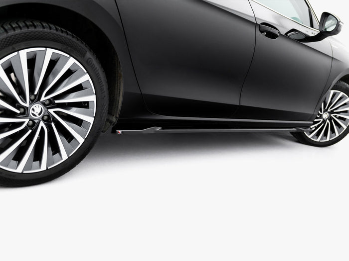 Side Skirts Diffusers V.1 Skoda Superb Mk4 - Maxton Design