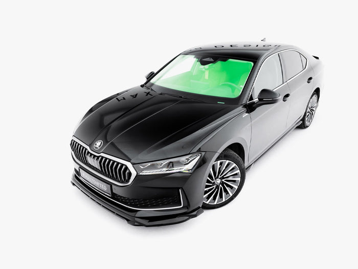 Front Splitter V.1 Skoda Superb Mk4 - Maxton Design