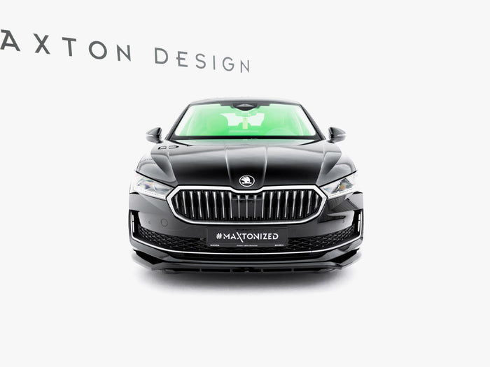 Front Splitter V.1 Skoda Superb Mk4 - Maxton Design