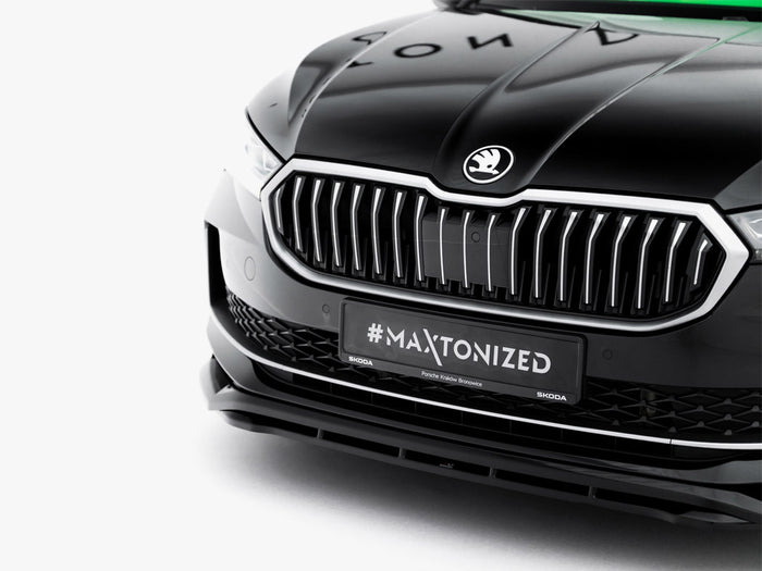 Front Splitter V.1 Skoda Superb Mk4 - Maxton Design
