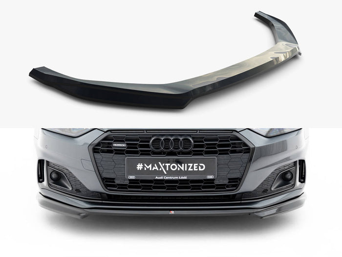 Audi A5 F5 Facelift Front Splitter V.1 - Maxton Design