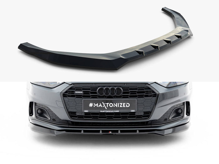 Audi A5 F5 Facelift Front Splitter V.2 - Maxton Design