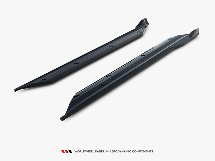 Porsche 718 Cayman GTS 982c Side Skirts Diffusers V.2 - Maxton Design
