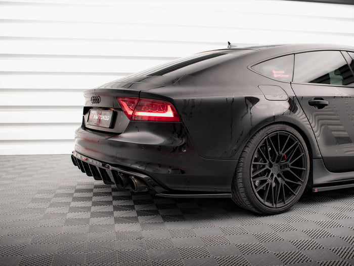 Audi A7 S-Line C7 Rear Side Splitters - Maxton Design