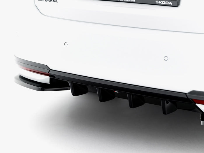 Rear Valance Skoda Octavia Sportline Liftback / Estate Mk4 Facelift - Maxton Design