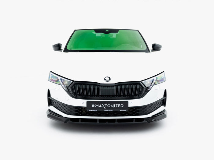 Front Splitter Skoda Octavia Sportline Liftback / Estate Mk4 Facelift - Maxton Design
