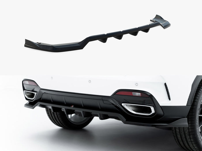 Rear Splitter (Vertical Bars) MG HS Mk1 Facelift - Maxton Design