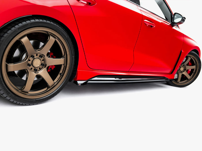Audi RS3 Sedan 8Y / 8Y Facelift Side Skirts Diffusers V.1 - Maxton Design