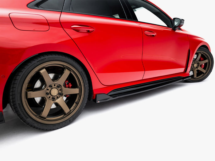 Audi RS3 Sedan 8Y / 8Y Facelift Side Skirts Diffusers V.2 - Maxton Design
