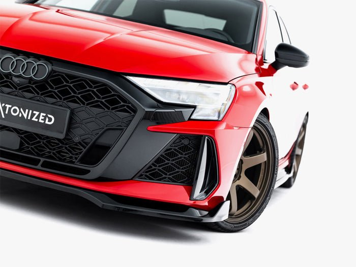 Audi RS3 Sedan 8Y Facelift Front Splitter V.2 - Maxton Design