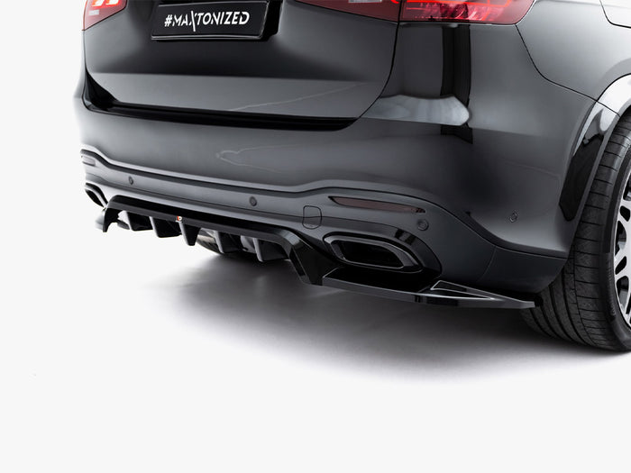 Rear Splitter (Vertical Bars) Mercedes-Benz GLS AMG-Line X167 Facelift - Maxton Design