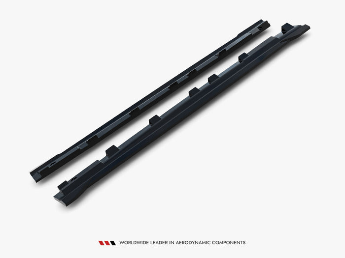 Side Skirts Diffusers Mercedes-Benz GLS AMG-Line X167 Facelift - Maxton Design