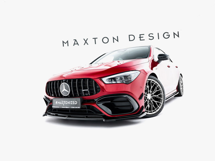 Mercedes-AMG CLA 45 Aero C118 Front Splitter V.5 - Maxton Design