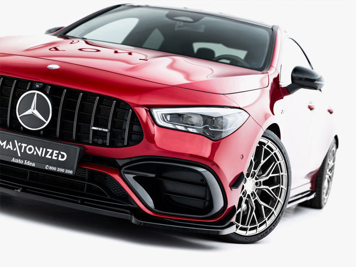 Mercedes-AMG CLA 45 Aero C118 Front Splitter V.5 - Maxton Design