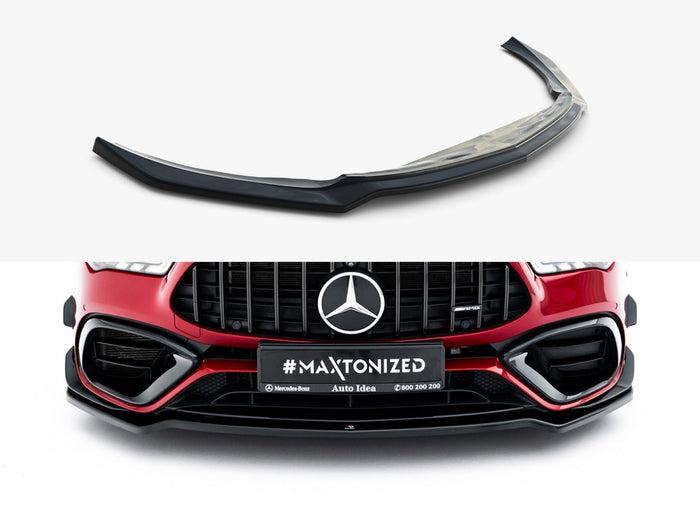 Mercedes-AMG CLA 45 Aero C118 Front Splitter V.4 - Maxton Design