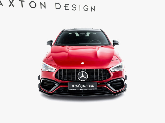 Mercedes-AMG CLA 45 Aero C118 Front Splitter V.4 - Maxton Design