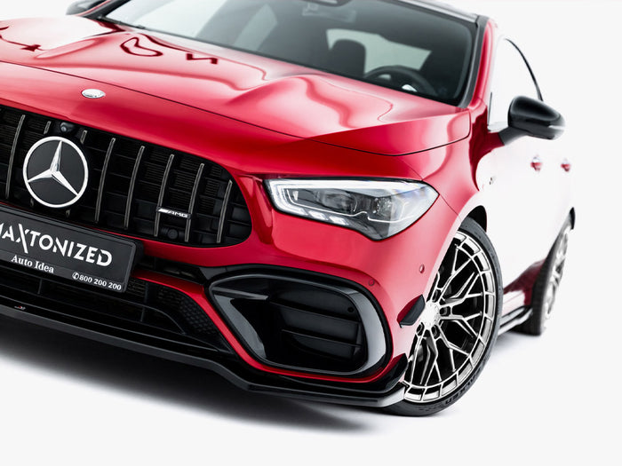 Mercedes-AMG CLA 45 Aero C118 Front Splitter V.4 - Maxton Design