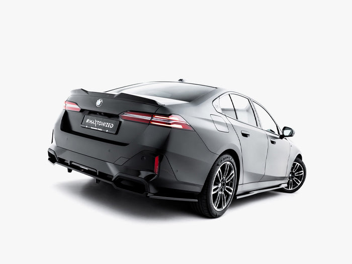 BMW 5 / i5 M-Pack G60 Rear Splitter (Vertical Bars) V.2 - Maxton Design