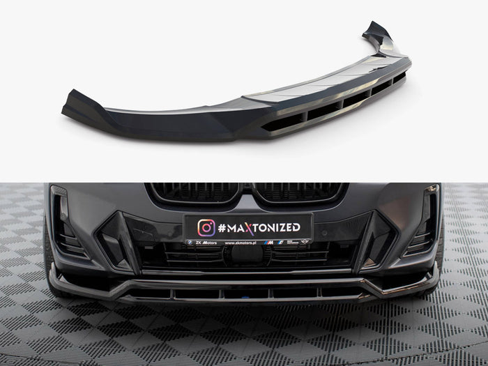BMW X3 M-Pack G01 Facelift / iX3 M-Pack G08 Facelift Front Splitter - Maxton Design