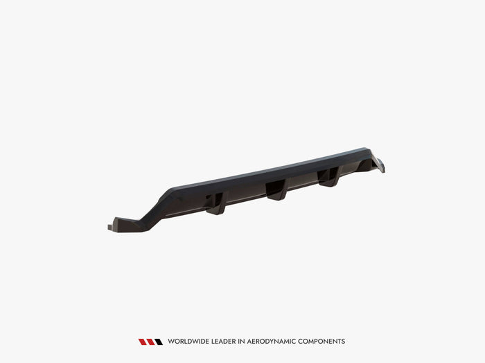 BMW X3 M-Pack G01 Facelift Central Rear Splitter (Vertical Bars) - Maxton Design
