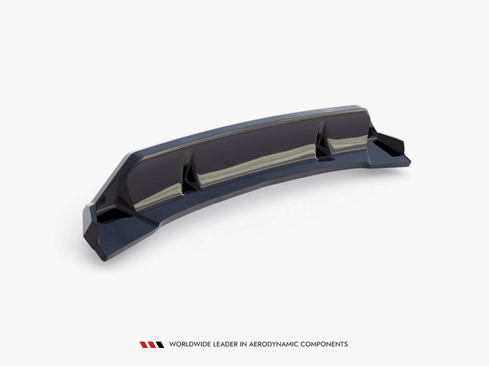 BMW X3 M-Pack G01 Facelift Central Rear Splitter (Vertical Bars) - Maxton Design