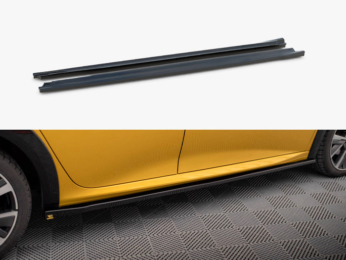 Peugeot 208 GT Mk2 Side Skirts Diffusers - Maxton Design