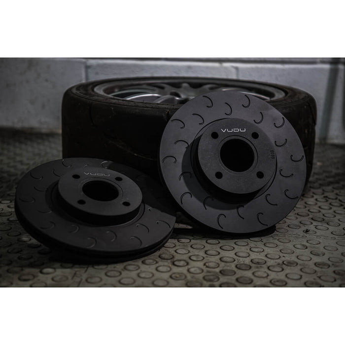 Ford Fiesta ST Mk8 Front Brake Discs - VUDU Performance