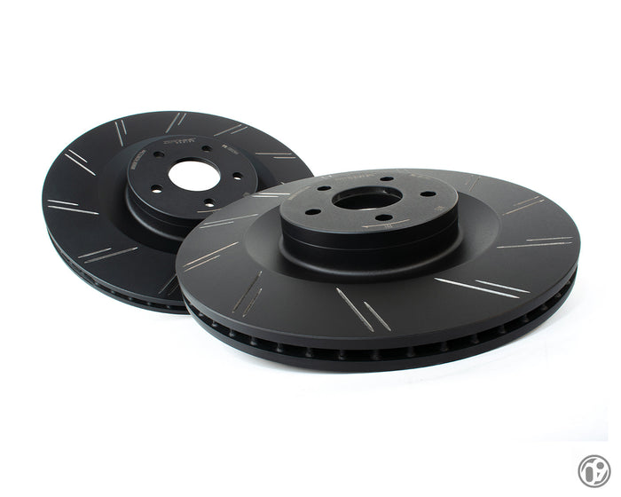 09D Grooved Front Brake Disc Pair - Ford Focus RS Mk3