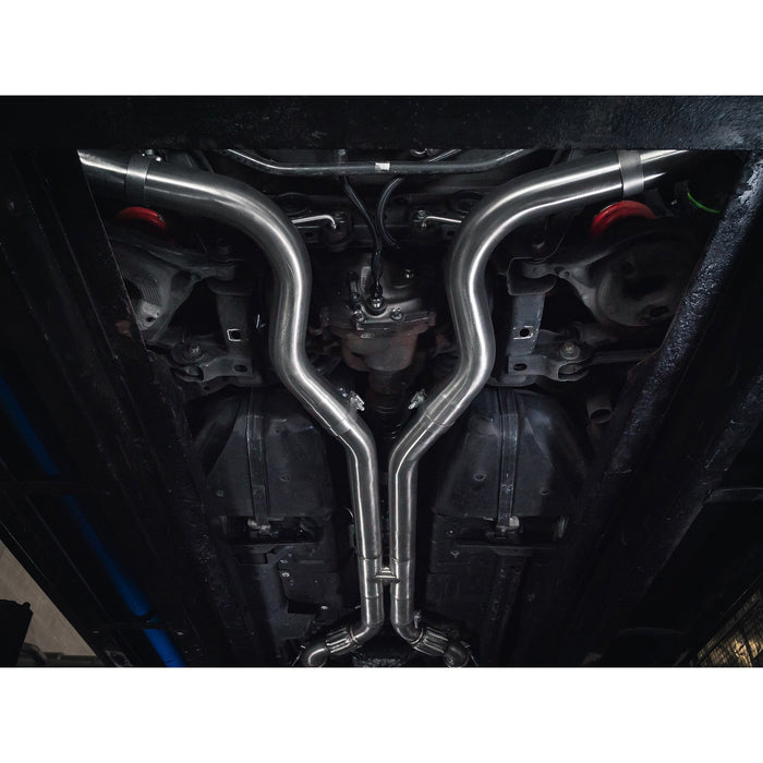 Ford Mustang 5.0 V8 GT Fastback (2015-18) Non-Valved 3" Cat Back Performance Exhaust – Cobra Sport