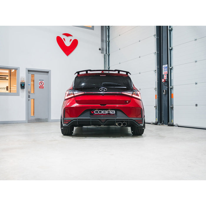 Hyundai i20 N Valved Cat Back Performance Exhaust - Cobra Sport