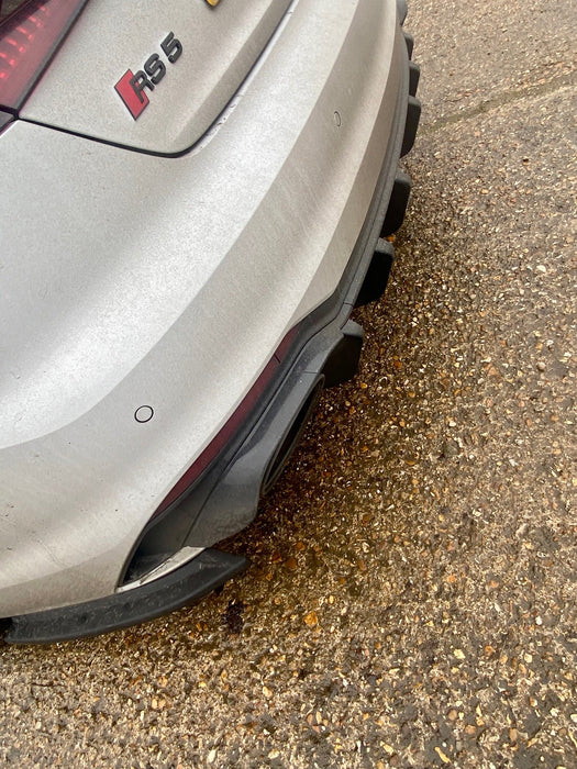 Audi RS5 B9 Coupe Rear Diffuser Extensions - TRC Performance Styling