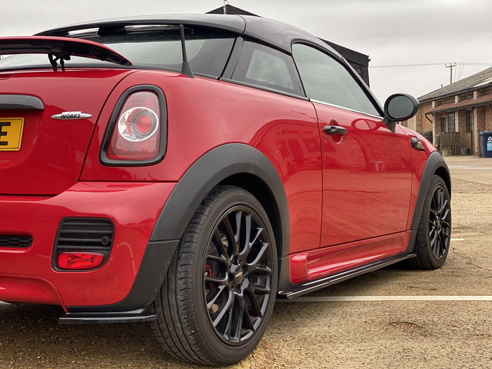 MINI Cooper S R58 JCW Rear Spats - TRC Performance Styling