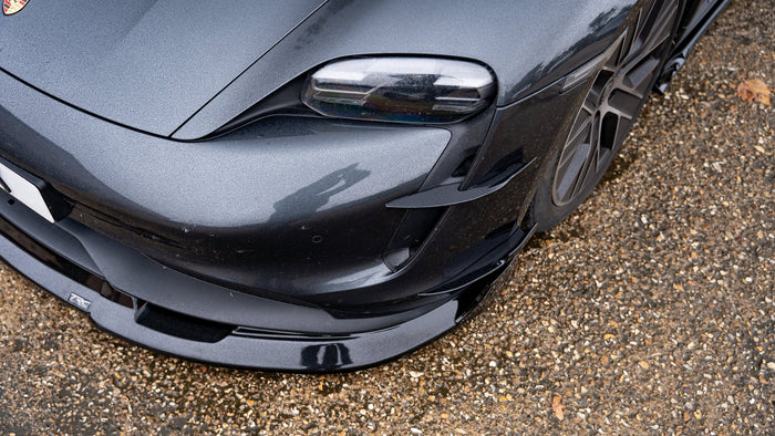 Porsche Taycan Pre Facelift Front Canard Set - TRC Performance Styling