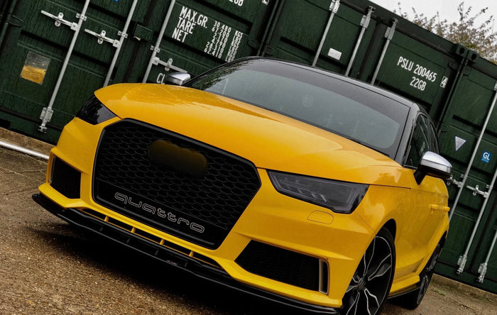 Audi S1 8X Gloss Black Honey Comb Grille - TRC Performance Styling