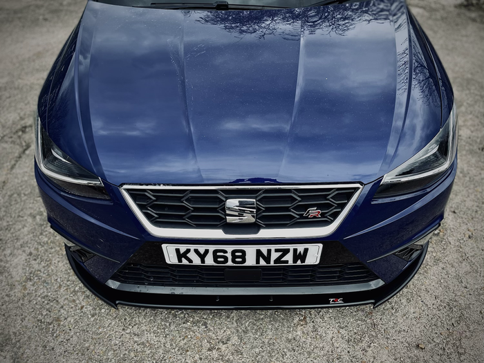 Seat Ibiza MK6 FR 6F Front Splitter - TRC Performance Styling