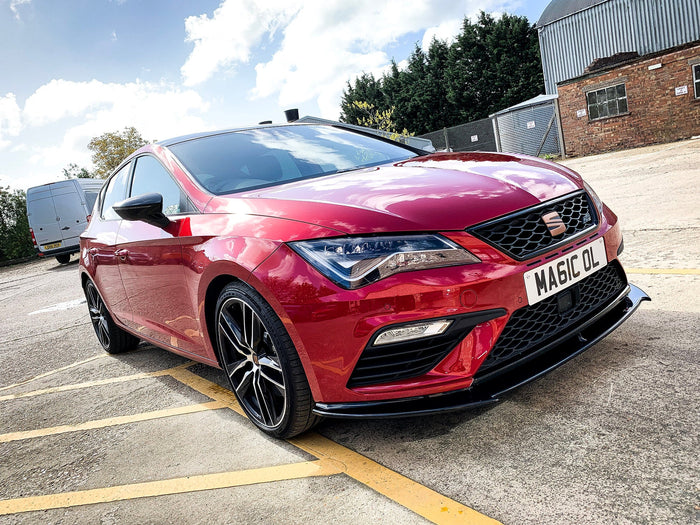 Seat Leon MK3.5 FR Front Splitter - TRC Performance Styling