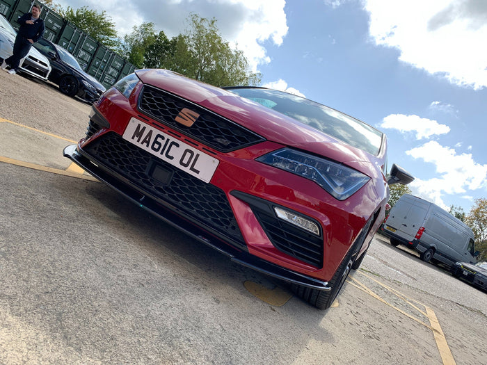 Seat Leon MK3.5 FR Front Splitter - TRC Performance Styling
