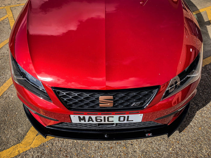 Seat Leon MK3.5 FR Front Splitter - TRC Performance Styling