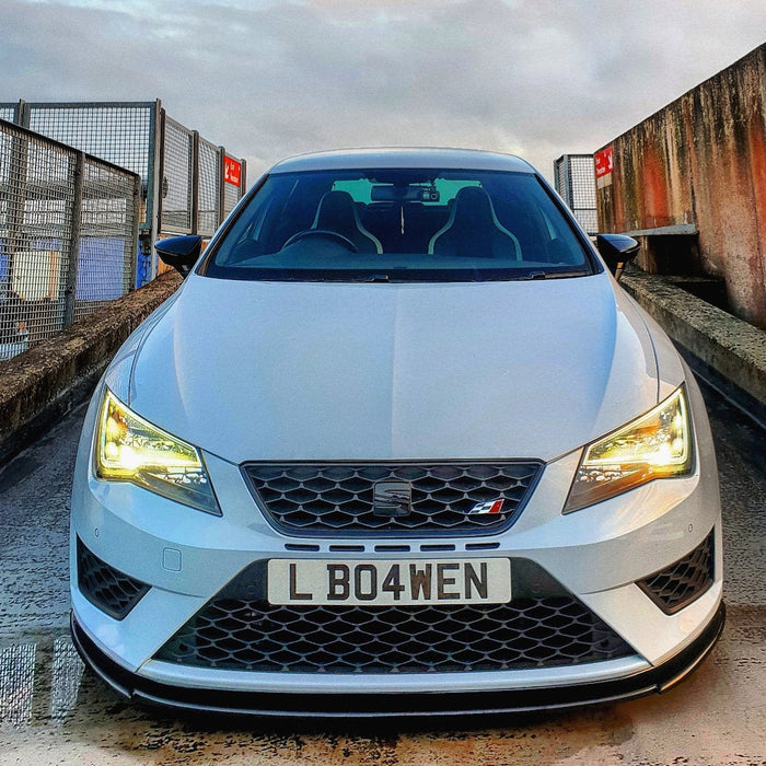 Seat Leon MK3 FR Front Splitter - TRC Performance Styling
