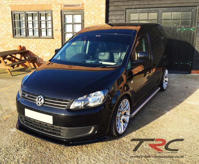 Volkswagen Caddy MK3 2K Front Splitter - TRC Performance Styling