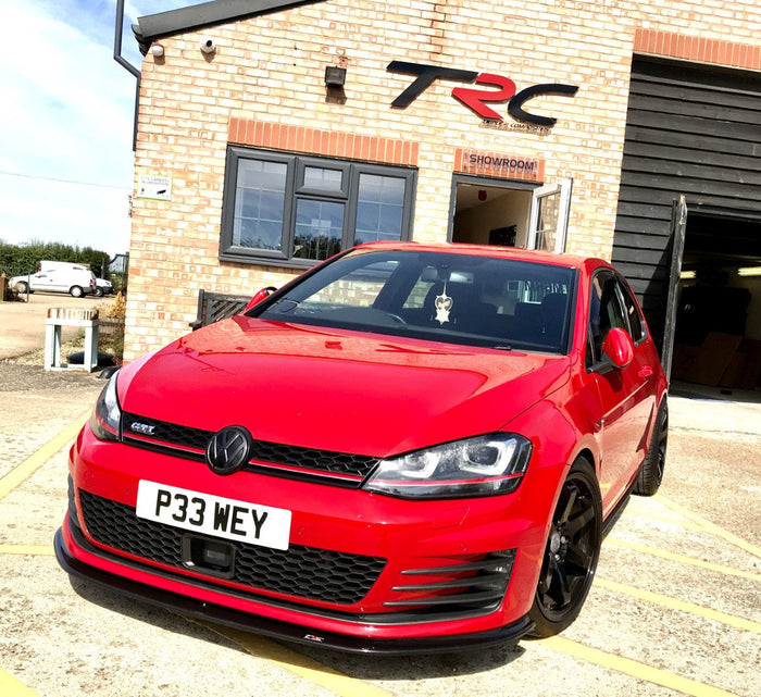Volkswagen Golf MK7 GTD V2 Front Splitter - TRC Performance Styling