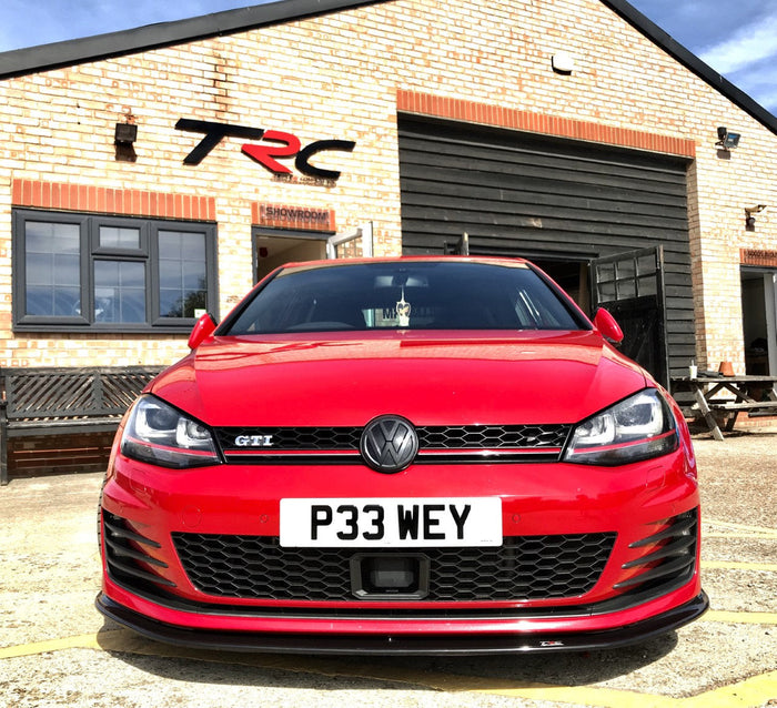 Volkswagen Golf MK7 GTD V2 Front Splitter - TRC Performance Styling