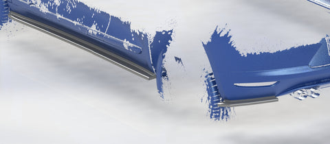 Volkswagen Scirocco MK3 Pre Facelift Rear Spats - TRC Performance Styling