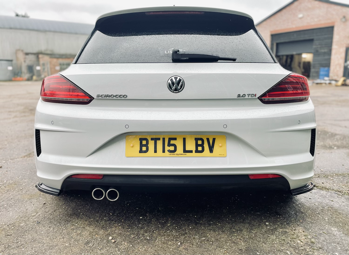 Volkswagen Scirocco MK3 R-Line Facelift Rear Spats - TRC Performance Styling