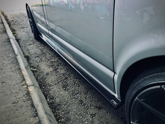 Volkswagen Transporter T5 Sportline Short Wheelbase Side Skirt Splitters - TRC Performance Styling