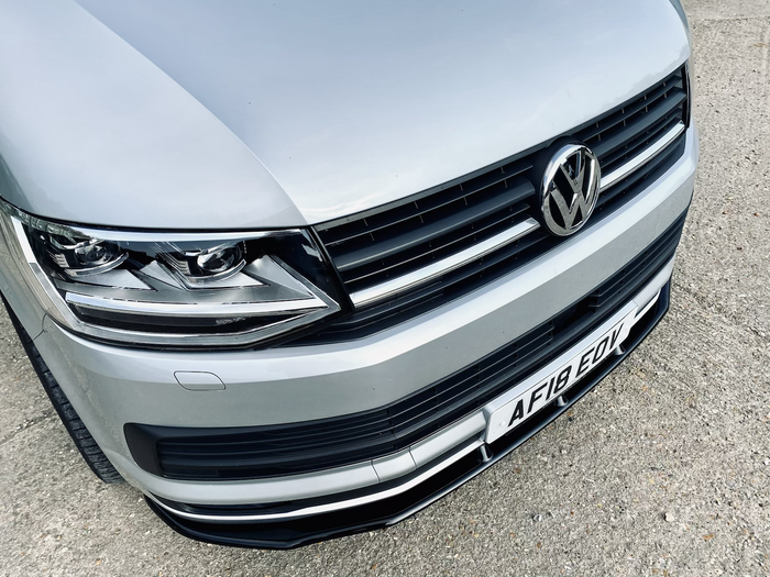 Volkswagen Transporter T6 Non-Sportline Long Wheelbase Styling Factory Front Splitter - TRC Performance Styling