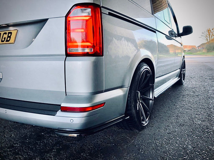Volkswagen Transporter T6 Non-Sportline Short Wheelbase Rear Spats - TRC Performance Styling