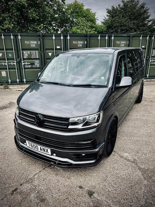 Volkswagen Transporter T6 Sportline Short Wheelbase Front Splitter - TRC Performance Styling
